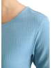 Marc O'Polo DENIM DfC T-Shirt mit Struktur relaxed in Blue Dawn