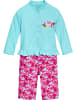 Playshoes Kinder Badeeinteiler "UV-Schutz Einteiler Flamingo 1/1 Arm" in Türkis