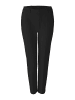 Oui Jerseyhose FEYLIA Slim Fit, cropped in black