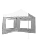 VCM  Falt Pavillon 3x3m weiß+4 Seitenteile in Weiß