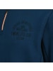 Twinlife Pullover half zip in Blau