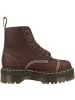 Dr. Martens Schnürboots Sinclair Flower in dunkelbraun