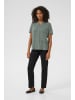 Kaffe Kurzarm-Bluse KAalvine Regular fit in Grape Leaf