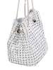NAEMI Damen Handtasche in Silber
