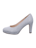 Gabor Plateau Pumps in Silber