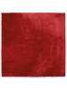 Beliani Shaggy EVREN in Rot - (W) 200 x (H) 3 x (L) 200 cm