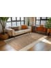 Vivorum Teppich Sisal und Cozy in elfenbein - rechteckig