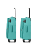 Stratic taska 4 Rollen Trolley M 65 cm mit Dehnfalte in petrol