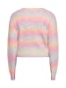 myMo Damen Strick Pullover in Regenbogen Mehrfarbig