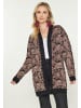 usha FESTIVAL Women Cardigan in black multicolor