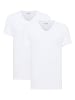 Mustang Doppelpack T-Shirt in Weiß