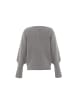 faina Damen Strickpullover in HELLGRAU MELANGE