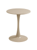 ebuy24 Cafétisch Meja Taupe 60 x 60 cm