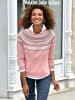 WITT WEIDEN Norwegerpullover in rosé-gemustert