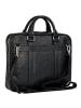 Leonhard Heyden Bergamo Aktentasche Leder 38 cm Laptopfach schwarz
