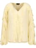 monari Bluse mit Rüschen-Details in Pastel Yellow