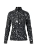 Krimson Klover Baselayer Graffiti Top in black
