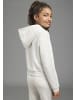 H.I.S. Kapuzensweatjacke in beige melier