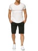 Arizona-Shopping Chino Capri Shorts Kurze Bermuda Sommer Hose Fredy & Roy in Schwarz