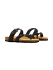 Plakton Flache Mules aus Bombay-Leder