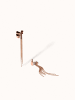 PURELEI Ohrringe Allure in Rosegold