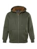 JP1880 Sweatjacke in dunkles seegras