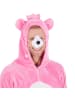 tectake Bär/Teddybär, in pink, Gr. XL, Plüsch-Overall für Frauen und Männer