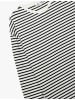 KOTON TSHIRT LS in Weiß Gestreift
