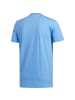 adidas Performance T-Shirt Dame Logo in hellblau / weiß