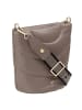 DuDu Barbara Schultertasche Leder 21.5 cm taupe