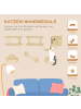 Pawhut Kletterwand Set Beige Spanplatte
