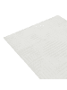 Beliani Kurzflor TAMIREL in Weiß - (W) 160 x (L) 160 cm