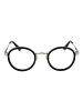 Taylor Morris Unisex Optische Fassungen Rund Schwarz