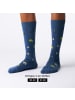 von Jungfeld Motivsocken Signature Icons in Camper Dark Blue