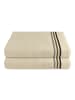 Schiesser Duschtuch Skyline Color im 2er Set in Sand