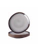 like. by Villeroy & Boch 6er Set Brotteller Lave in – 17,6 x 16,8 cm in Beige