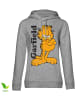 Garfield Hoodie in Grau