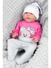 TupTam Unisex Langarm Body mit Aufdruck Spruch 5er Pack in rosa