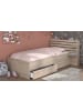 58 aufm Kessel KINDERBETT Parisot Escale 90x200 Holznachbildung Japanische Eiche
