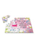 Mr. & Mrs. Panda Puzzle Einhorn Ballerina mit Spruch in Rot Pastell
