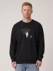 wat? Apparel Sweatshirt Painting space in Schwarz