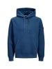 Jack & Jones Hoodie 'Point' in blau
