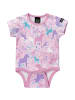 Villervalla Kurzarmbody Dala in rosa/pink