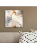 OnlyWow Leinwand Bilder Abstrakte Kunst Marmoroptik
