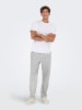 ONLY & SONS Jogginghose in Light Grey Melange 1