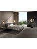 Angel Cerdá Bett 7173 in Grau / Walnuss – (B)211 x (H)220 x (T)95 cm