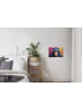 OnlyWow Poster mit Leiste Bunte Schimpanse