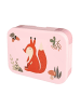 Räuberella Brotdose für Kindergarten und Grundschule in Rosé - 22 x 16cm