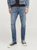 Jack & Jones Tapered Fit Jeans in Blue Denim