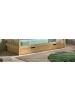 58 aufm Kessel HAUSBETT Kapua Eiche massiv Natur Dachaufbau 90x200